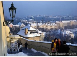 Prag - Burgtreppen