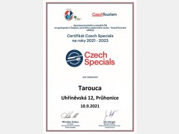 Certifikát CzechSpecials