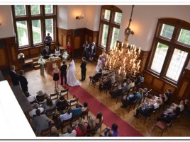 Hochzeitszeremonie im Schloss - Rytířský sál