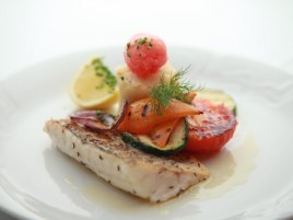 Zander mit Kümmel gebraten