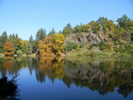 Park Průhonice - Teich Bořín